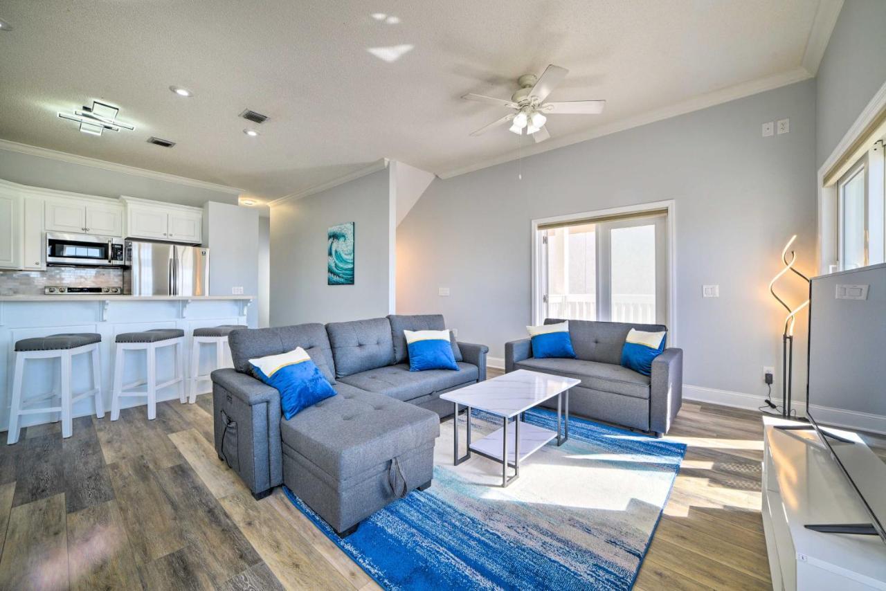 Sunny Pcb Home With Balcony Steps To The Beach! Panama City Beach Esterno foto