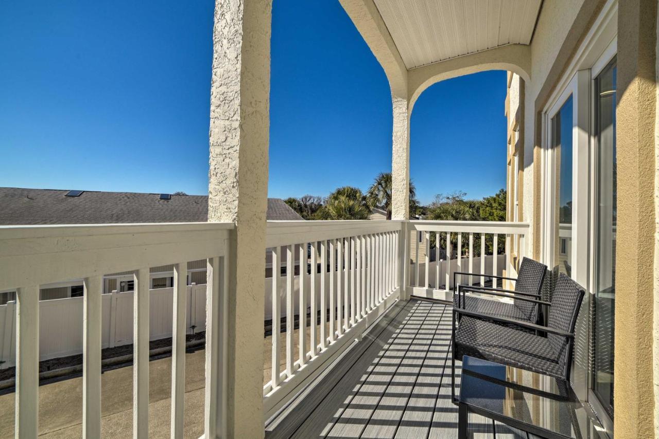 Sunny Pcb Home With Balcony Steps To The Beach! Panama City Beach Esterno foto