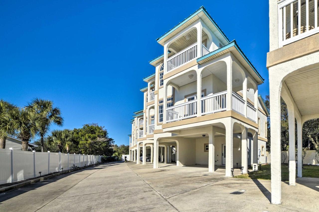 Sunny Pcb Home With Balcony Steps To The Beach! Panama City Beach Esterno foto