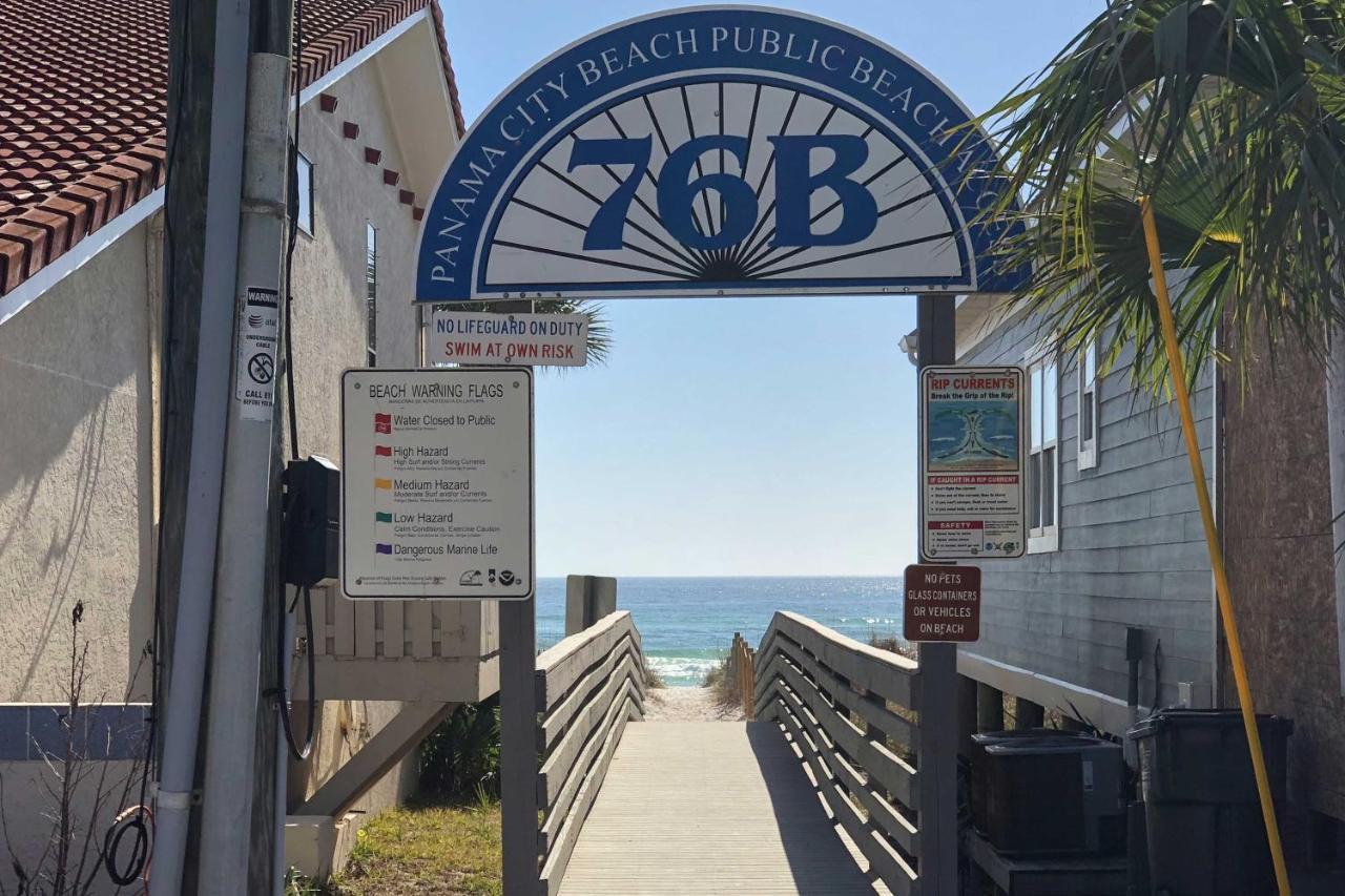 Sunny Pcb Home With Balcony Steps To The Beach! Panama City Beach Esterno foto