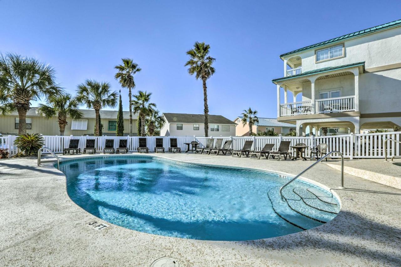 Sunny Pcb Home With Balcony Steps To The Beach! Panama City Beach Esterno foto