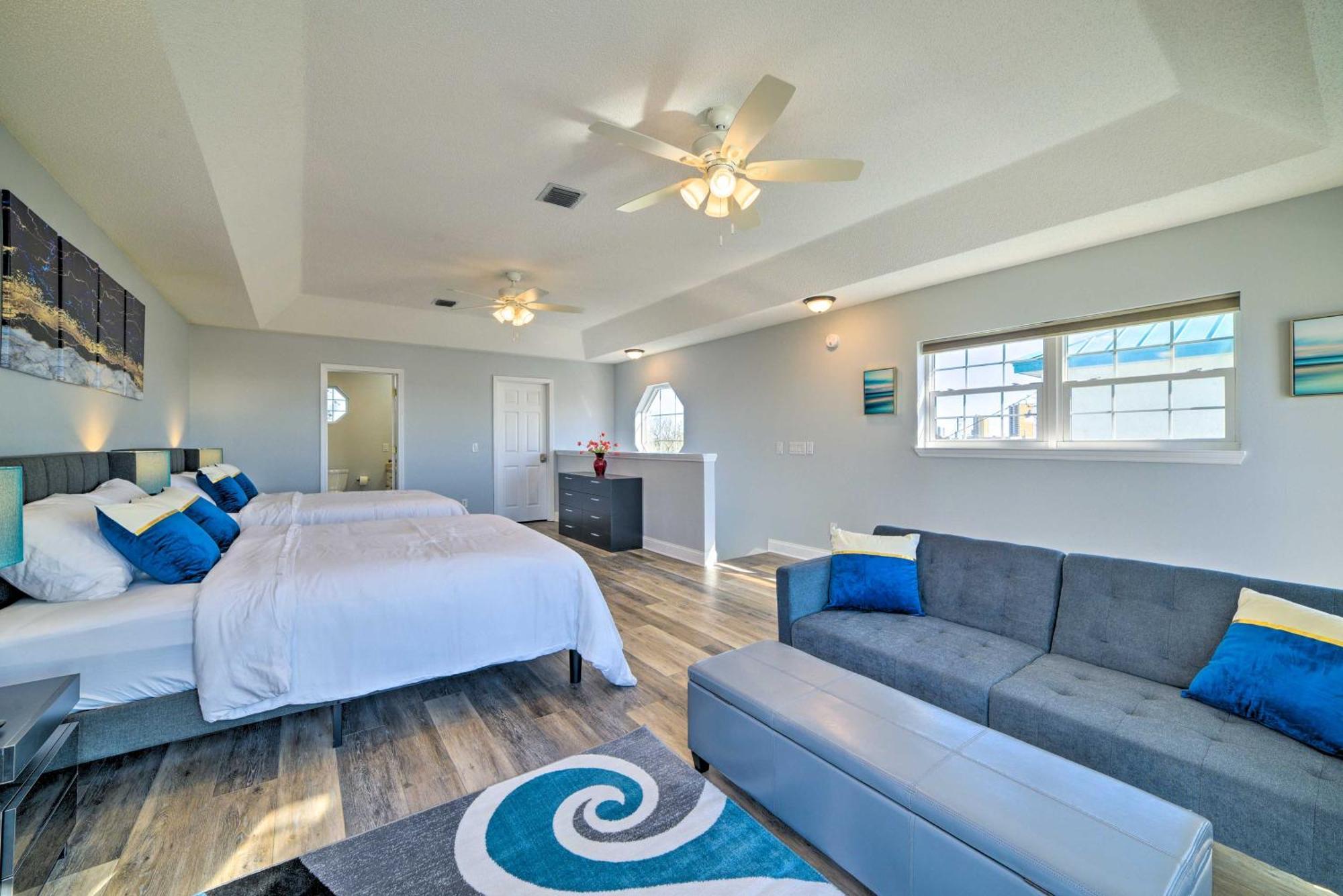 Sunny Pcb Home With Balcony Steps To The Beach! Panama City Beach Esterno foto