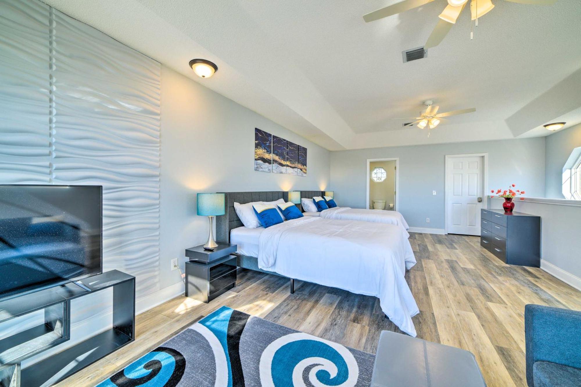 Sunny Pcb Home With Balcony Steps To The Beach! Panama City Beach Esterno foto