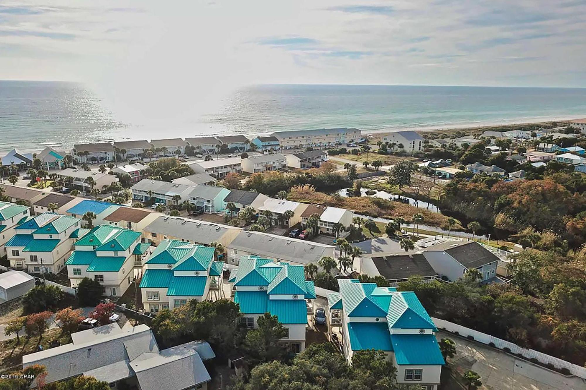 Sunny Pcb Home With Balcony Steps To The Beach! Panama City Beach Esterno foto